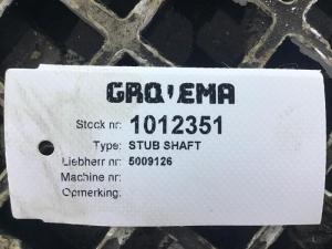 Liebherr Stub Shaft